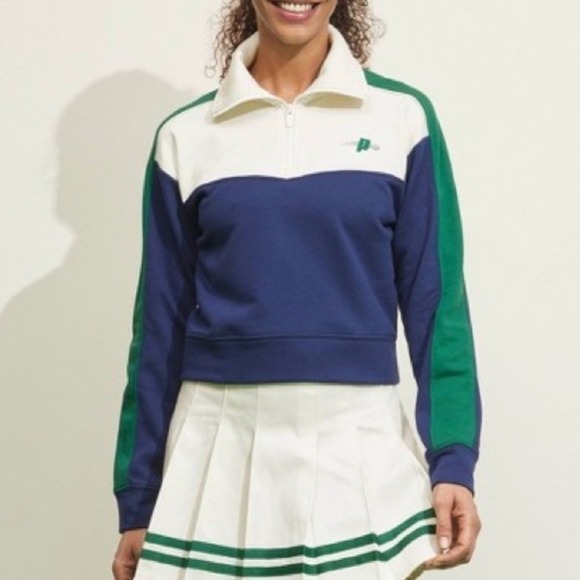 Prince Tops - Prince x Target Pickleball French Terry 1/4 Zip Pullover Sweatshirt Sz L Sporty